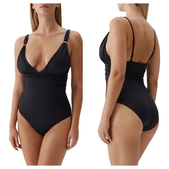 Melissa Odabash Panarea Classic One-Piece Swimsuit Size 2 - Picture 1 of 6